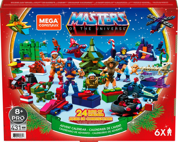 Masters of the Universe (MOTU) Mega Construx Probuilders Advent Calendar 2021