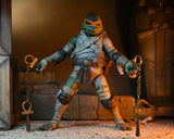 NECA TMNT x Universal Monsters Ultimate Michelangelo as The Mummy Action Figure