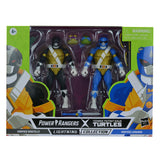 Power Rangers X TMNT Lightning Collection Blue (Leo) and Black (Don) Action Figures 2 Pack