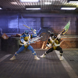Power Rangers X TMNT Lightning Collection Blue (Leo) and Black (Don) Action Figures 2 Pack