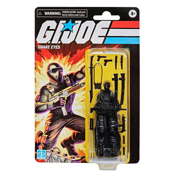 G.I. Joe Retro Collection Snake Eyes Action Figure