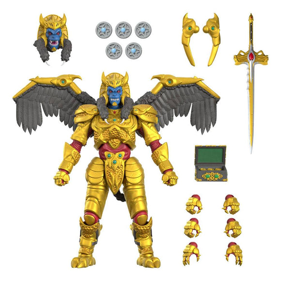 Super7 Ultimates Mighty Morphin Power Rangers (MMPR) Goldar Action Figure