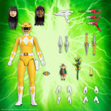 Super7 Ultimates Mighty Morphin Power Rangers (MMPR) Yellow Ranger Action Figure