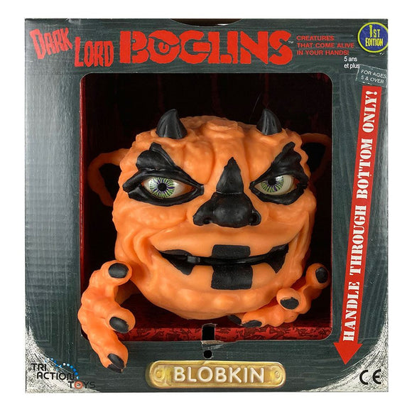 **Minor Damage** Boglins Hand Puppet - Dark Lord Blobkin (Glow in the dark)