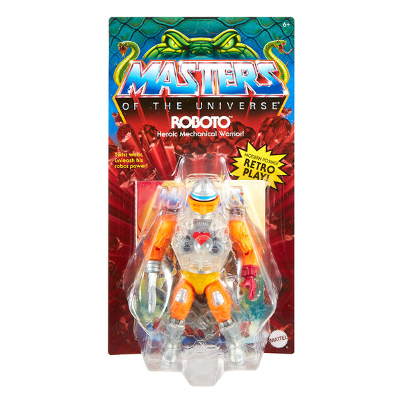 Masters of the Universe (MOTU) Origins Action Figure - Roboto (mini comics version)