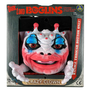 Boglins Hand Puppet - Dark Lord Crazy Clown  (Glow in the dark)